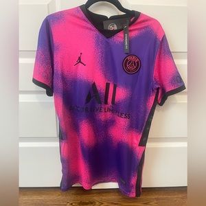 NWT MESSI Men’s Paris Saint Germain Premier League Soccer Fútbol Jersey